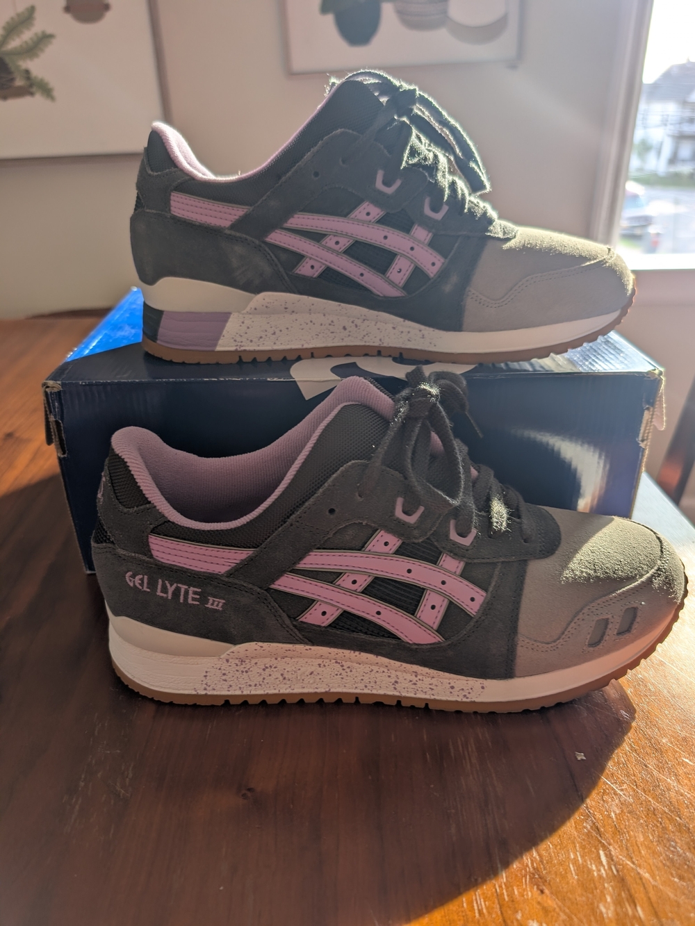 ASICS Gel-Lyte III Full Bloom Grey Lilac Men’s 9.5 H503K-1635 OG Box